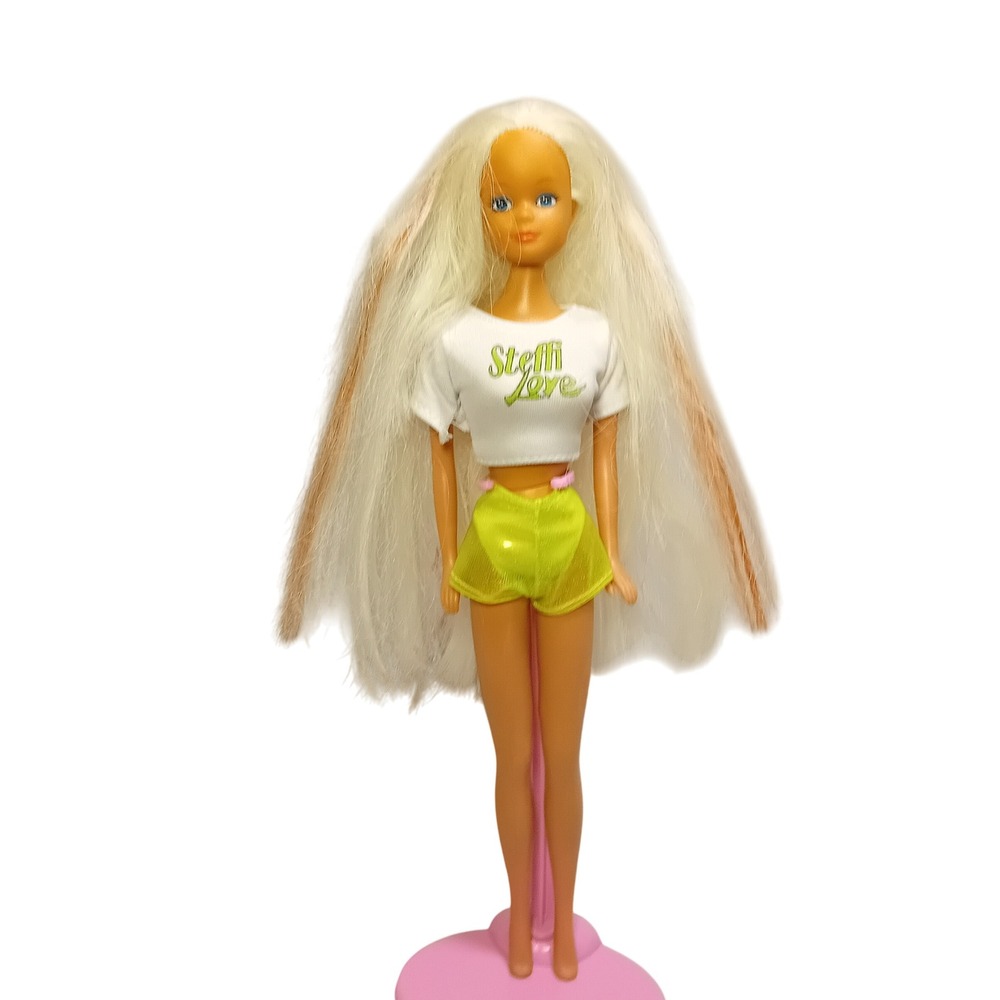Vintage 90s Steffi Love Fashion Doll Girls Toy Bronze Hair Streaks Kidcore READ‎